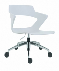 otočná plastová židle 2160 PC Aoki ALU