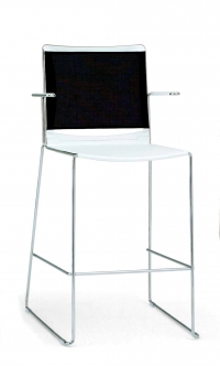 barová židle AYLA/SB NET +BR