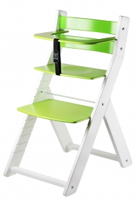 rostoucí jídelní židle LUCA bílá/barva (dle výběru)